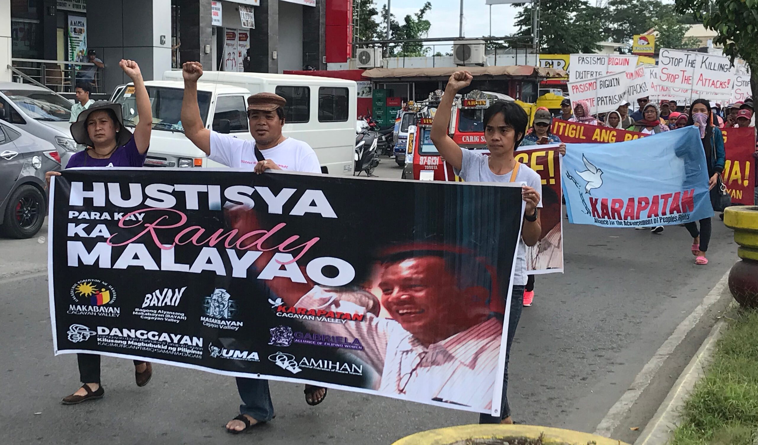 Groups in Cagayan march to call for justice for slain activist Malayao