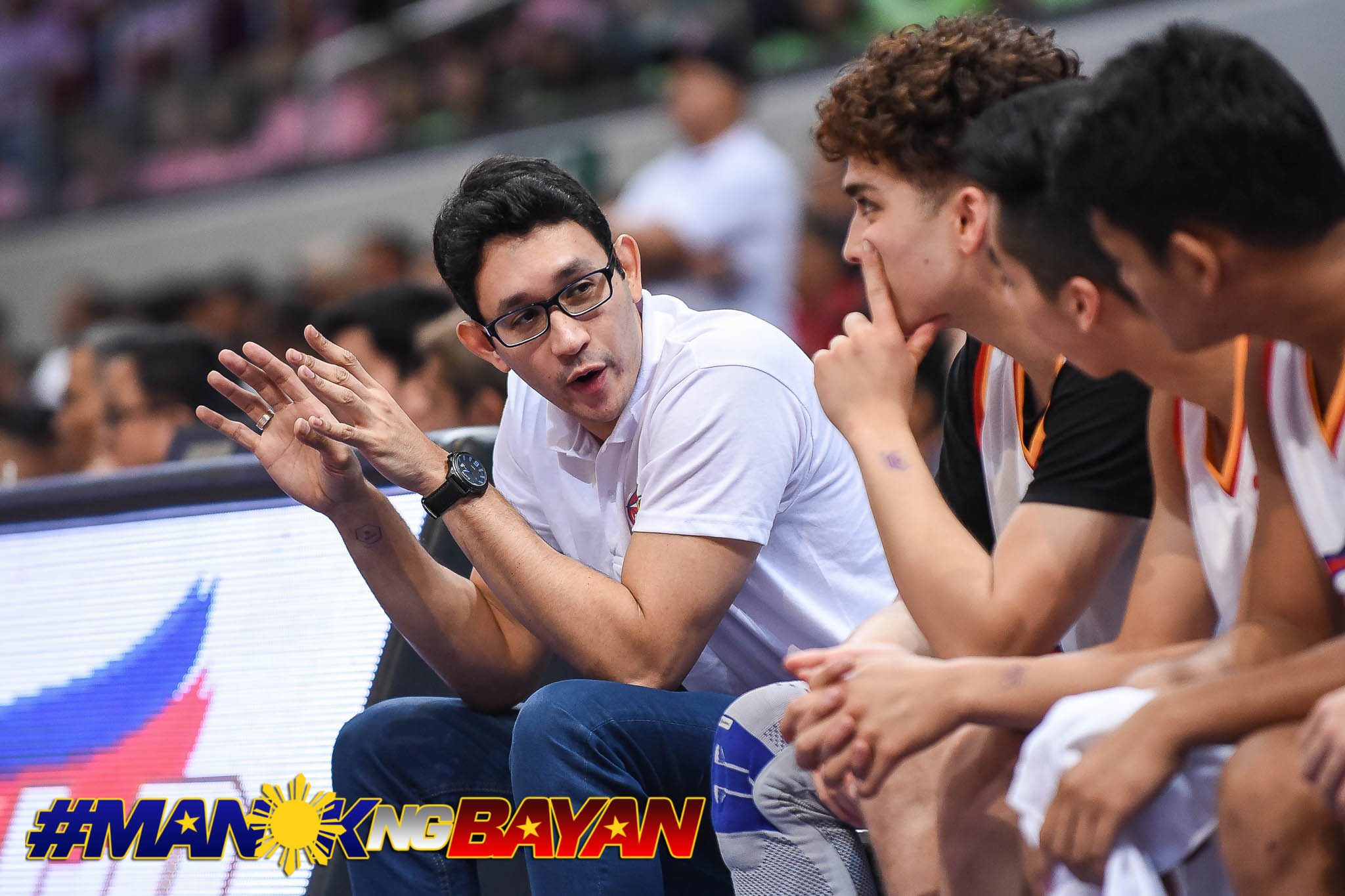 MENTOR. Former UST standout Dylan Ababou relishes his coaching experience. Photo from NBTC 