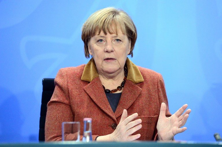Merkel to deliver Europe speech at Davos