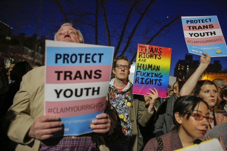 Transgender students decry ‘dangerous’ Trump decision