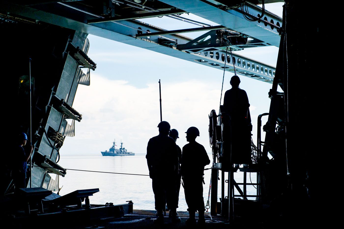 PH, angkatan laut AS menyelesaikan patroli di Laut Sulu