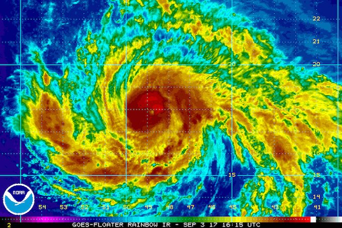 Leeward islands on alert, major Hurricane Irma churns toward Caribbean