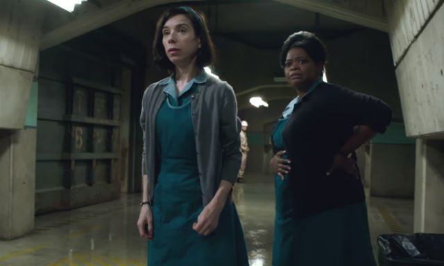 FINEST MOMENT. Sally Hawkins and Octavia Spencer in 'The Shape of Water.' 