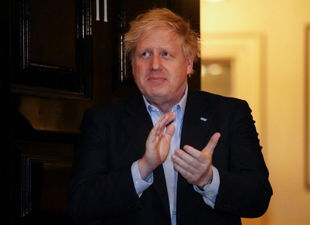 UK PM Johnson continues self-isolation