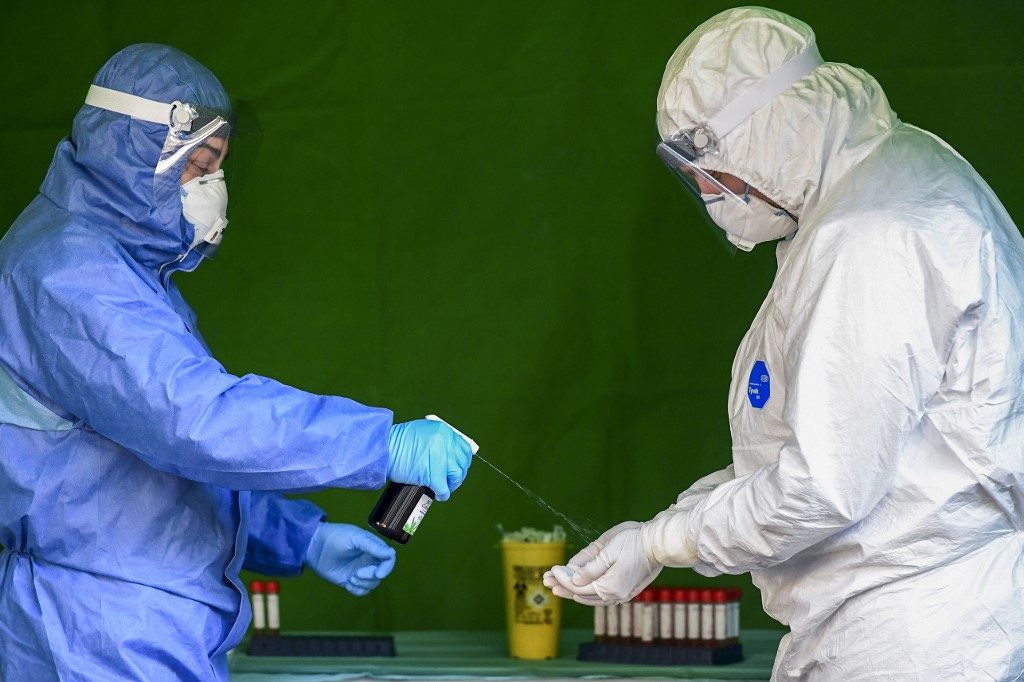WHO troubled by ‘near-exponential’ growth of pandemic