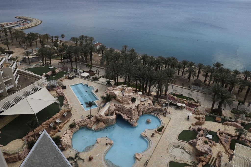 Israel’s Red Sea resort ‘paralyzed’ by virus lockdown