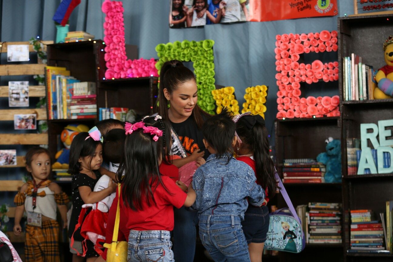 Catriona Gray calls for donations to buy computers for Young Focus