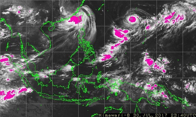 Tropical Storm Huaning leaves PAR