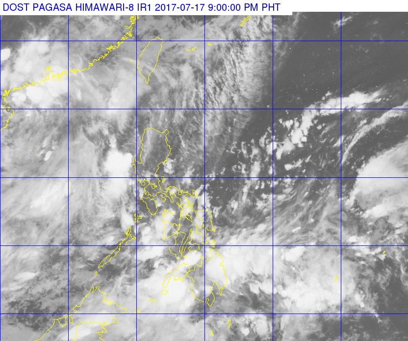 Light-moderate rain in parts of PH on Tuesday