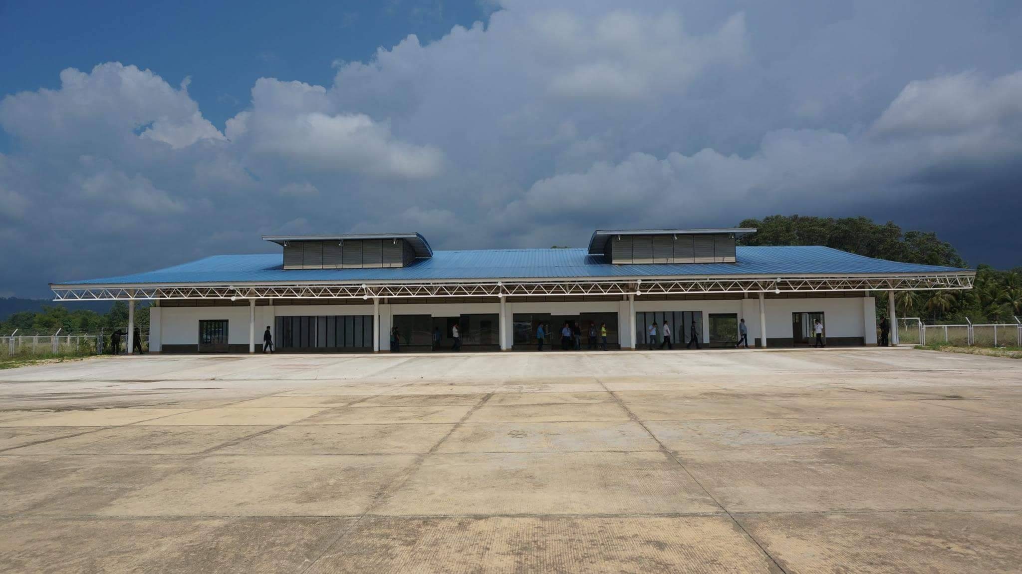 REGIONAL AIRPORT. The San Vicente Airport's terminal building. Photo courtesy of San Vicente Info Section 