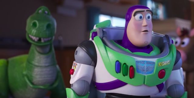 RESCUE. Buzz (Tim Allen) and friends try to find Woody and Forky. 