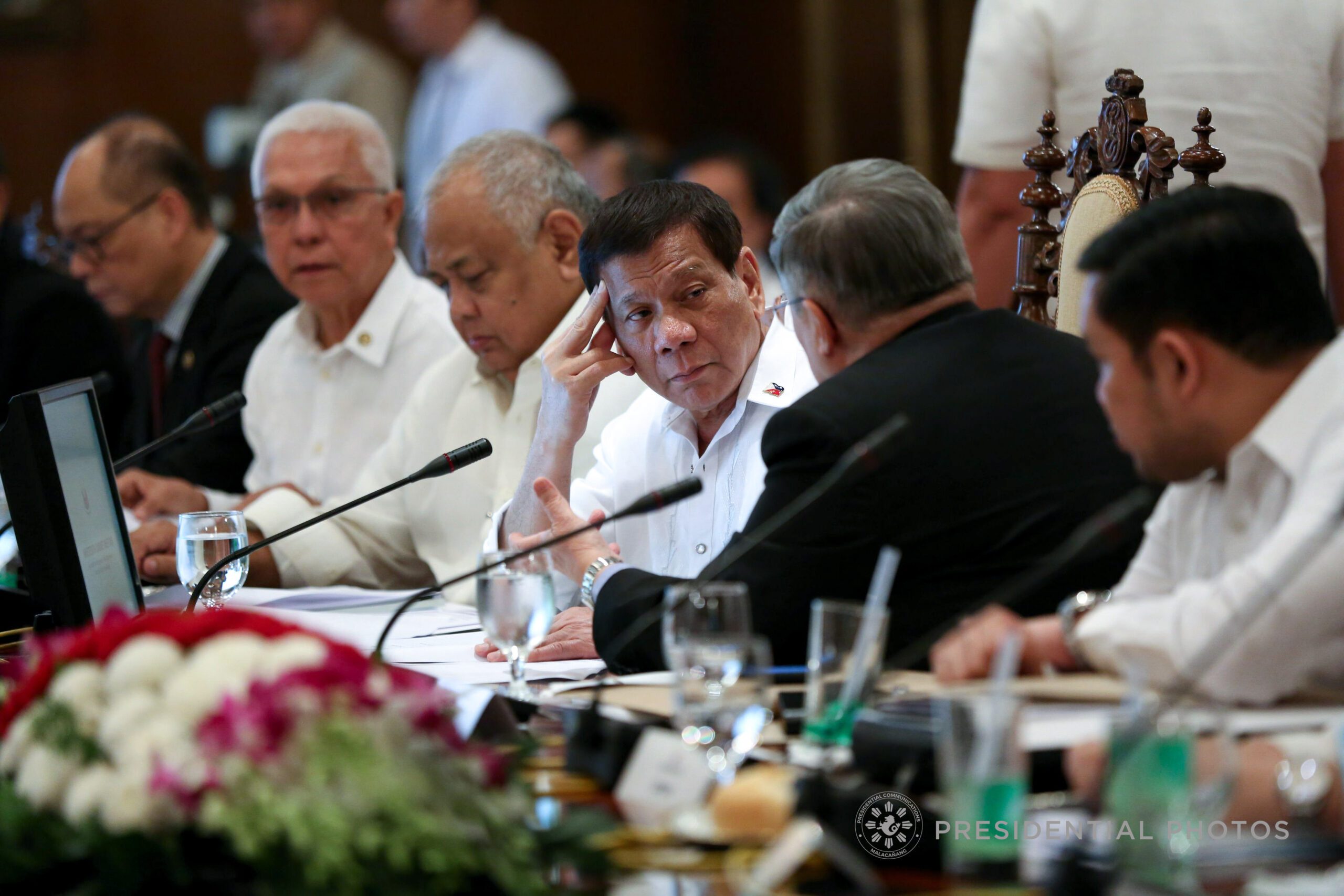 Duterte tells Cabinet medical test results came back ‘negative’
