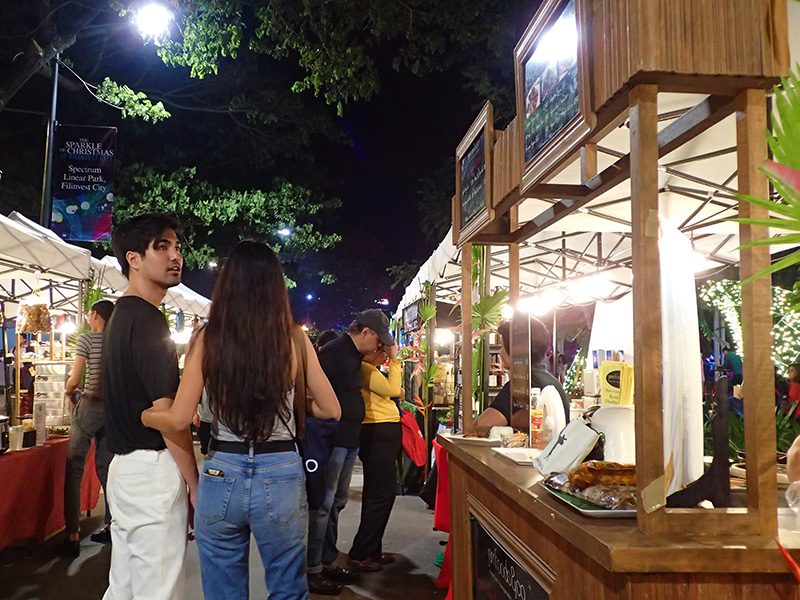 NIGHT MARKET. The Festino Market sells a variety of items, from food to novelty items.
 