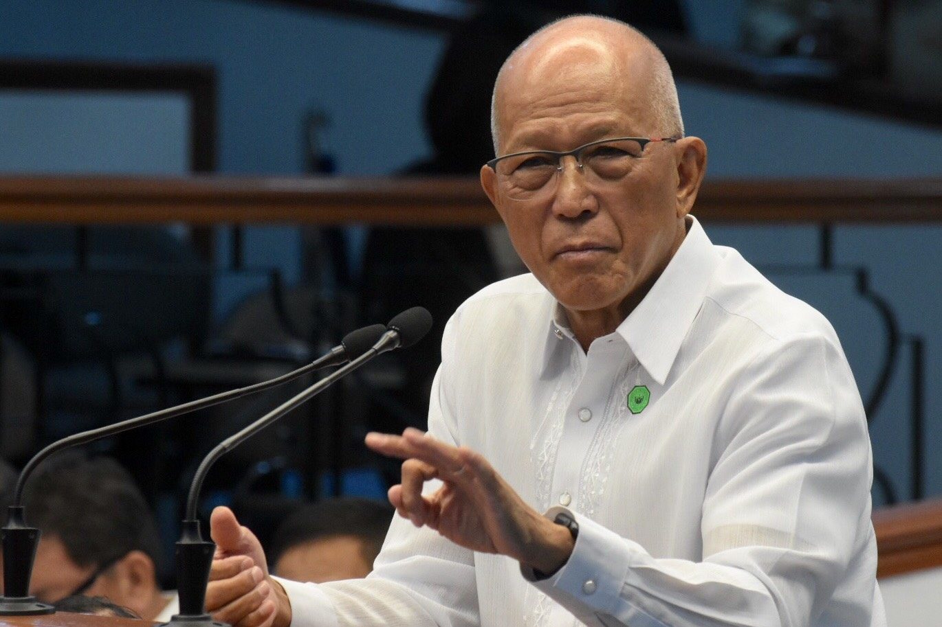At budget hearing, Lorenzana dares Makabayan bloc to condemn CPP-NPA