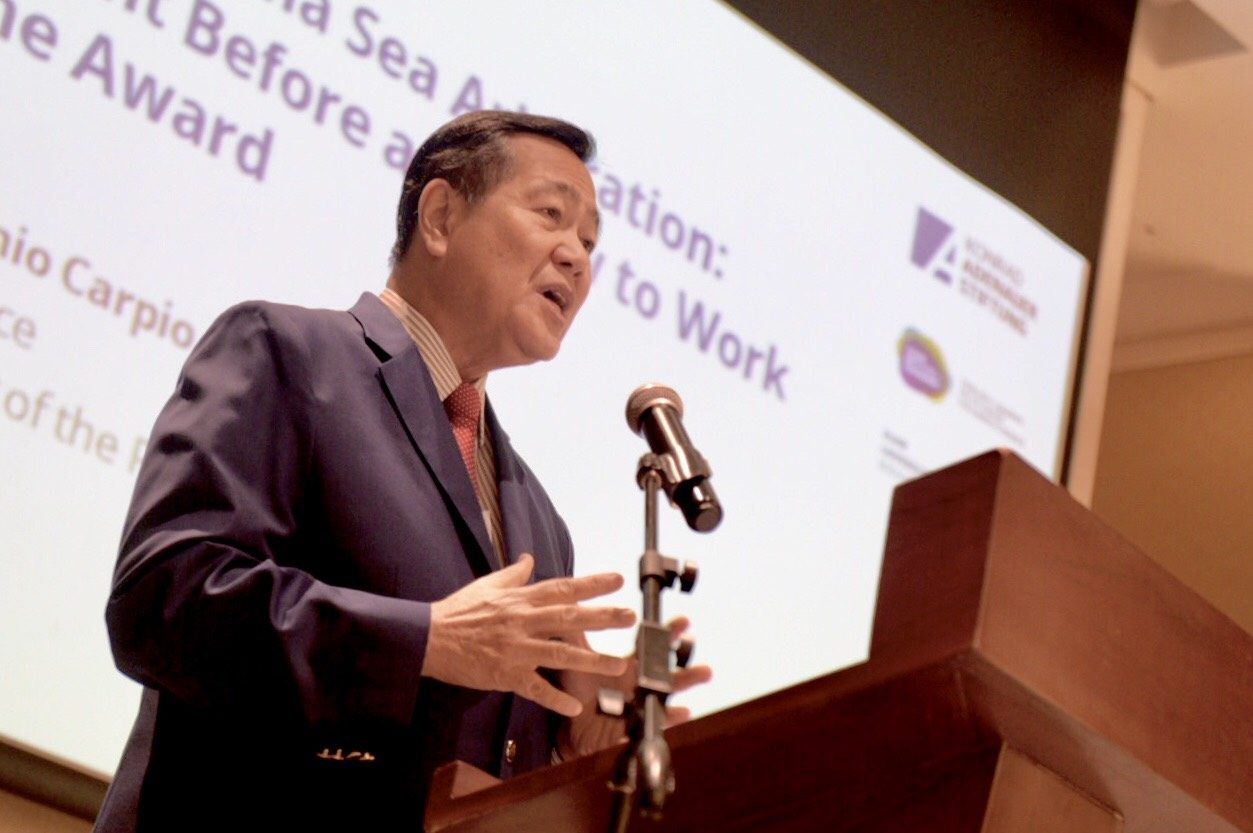 Carpio calls for South China Sea ‘truth movement’