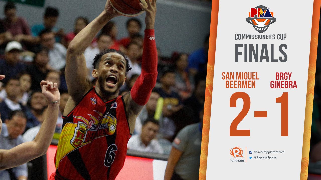 Ross explodes from deep as San Miguel buries Ginebra by 38 in Game 3