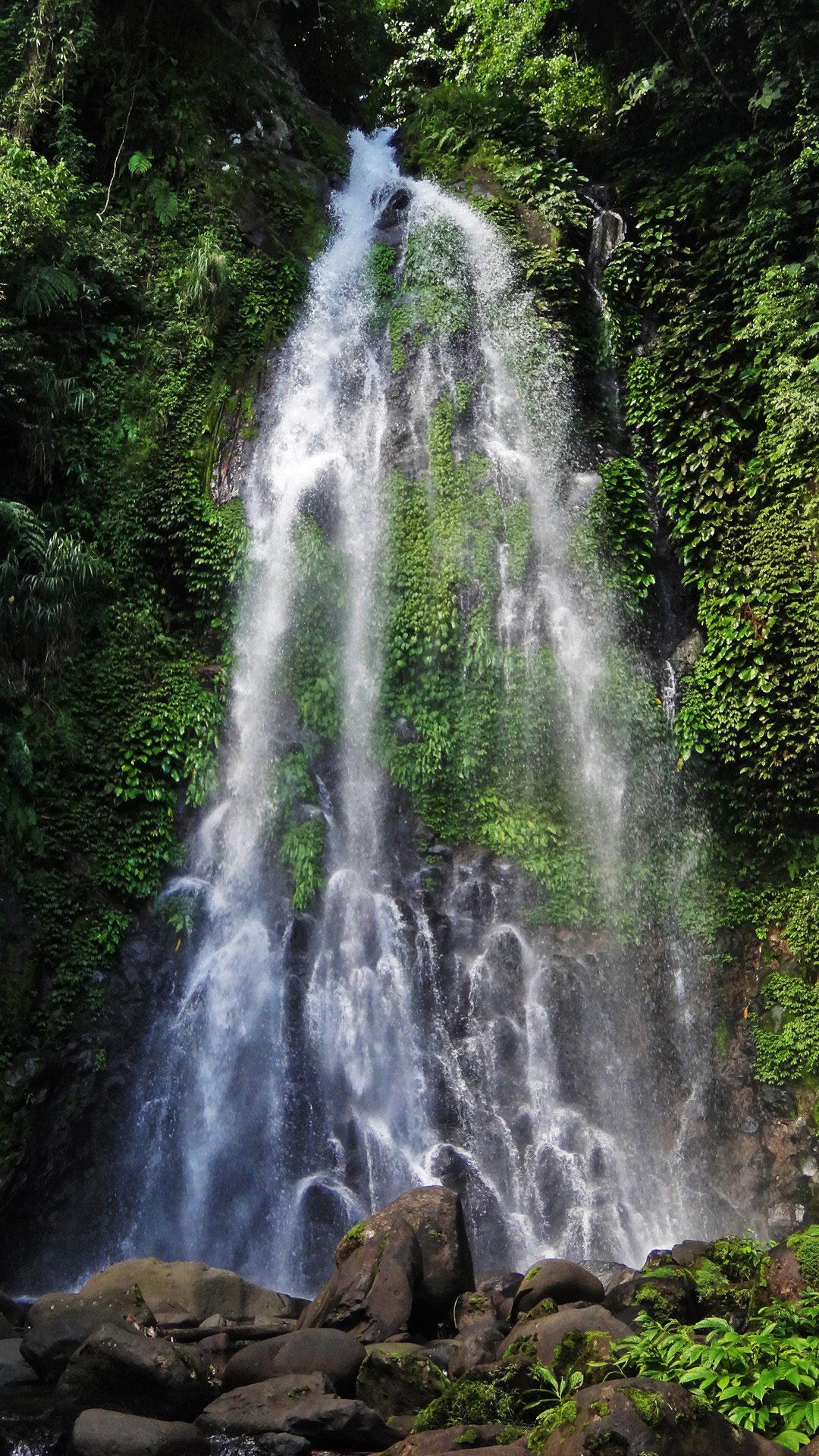 AN ABUNDANCE OF WATERFALLS. Biliran has many majestic waterfalls like this. The province has a raw, quiet beauty.
 