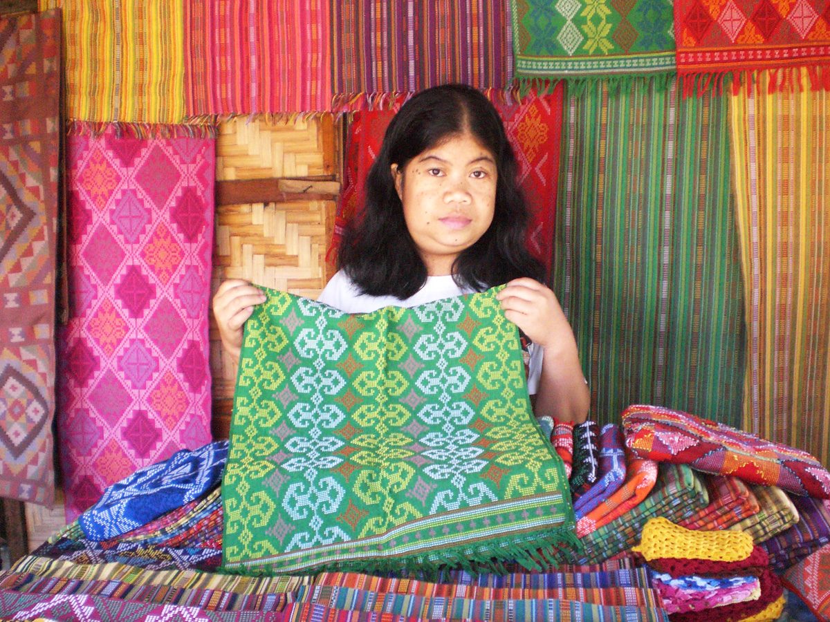 RESPECT LOCAL CRAFT. Just one meter of these designs takes at least one week to weave for Zamboanga’s Yakan weavers. 