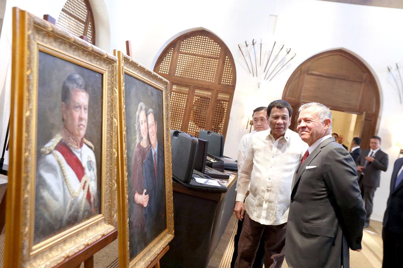 Duterte discusses plight of undocumented OFWs with ‘good guy’ King Abdullah II