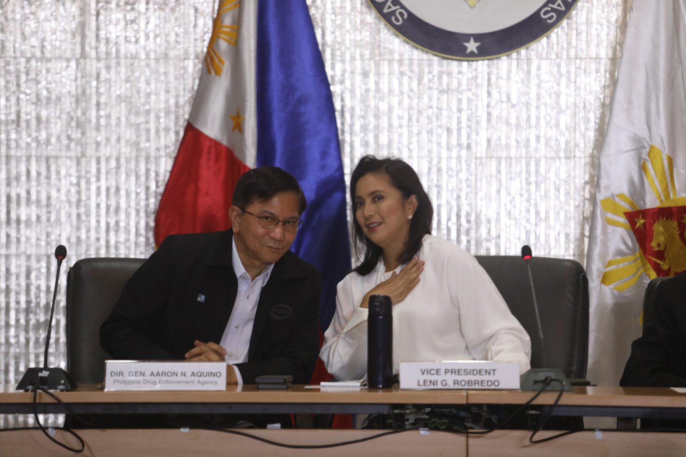 PDEA chief Aquino challenges Robredo to join an anti-drug operation
