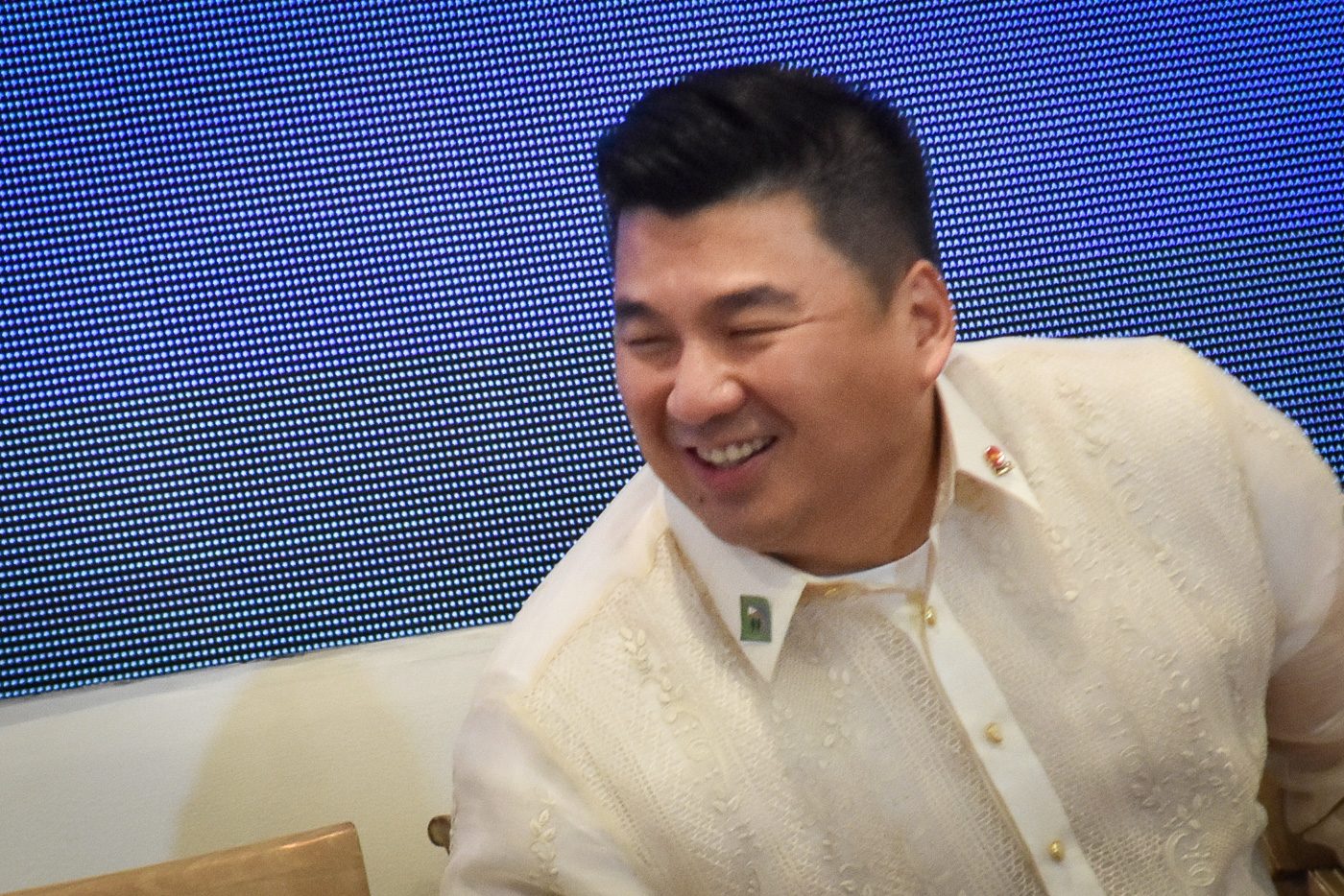 ONE-TIME? Dennis Uy says the restated items are non-cash and non-recurring. 'Thus, the prospective profitability of 2GO remains strong.' Photo by LeAnne Jazul/Rappler 