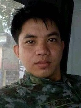 BEFORE THE VICTORY. PO2 Daniel Tegwa was killed a day before Marawi's liberation was declared. Photo courtesy of Tegwa's family 