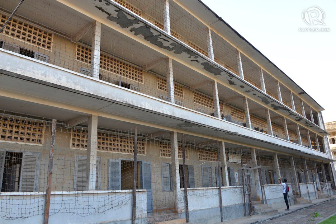SECRET PRISON. Tuol Sleng, codenamed S-21, served as a secret prison, where at least 12,000 were killed. Photo by Jing Magsaysay/Rappler  