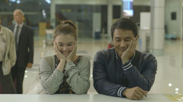 RECOVERY. Can he help her get over her ex? Photo courtesy of Cinema One Originals  
