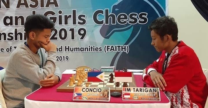 PH teen bet Concio rules Eastern Asia chess