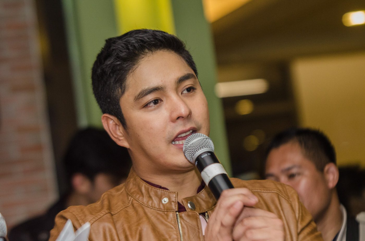 DIRECTORIAL DEBUT. Coco Martin not only plays the lead role, but also directed, produced, and co-wrote the movie 'Ang Panday.' Photo by Rob Reyes/Rappler 