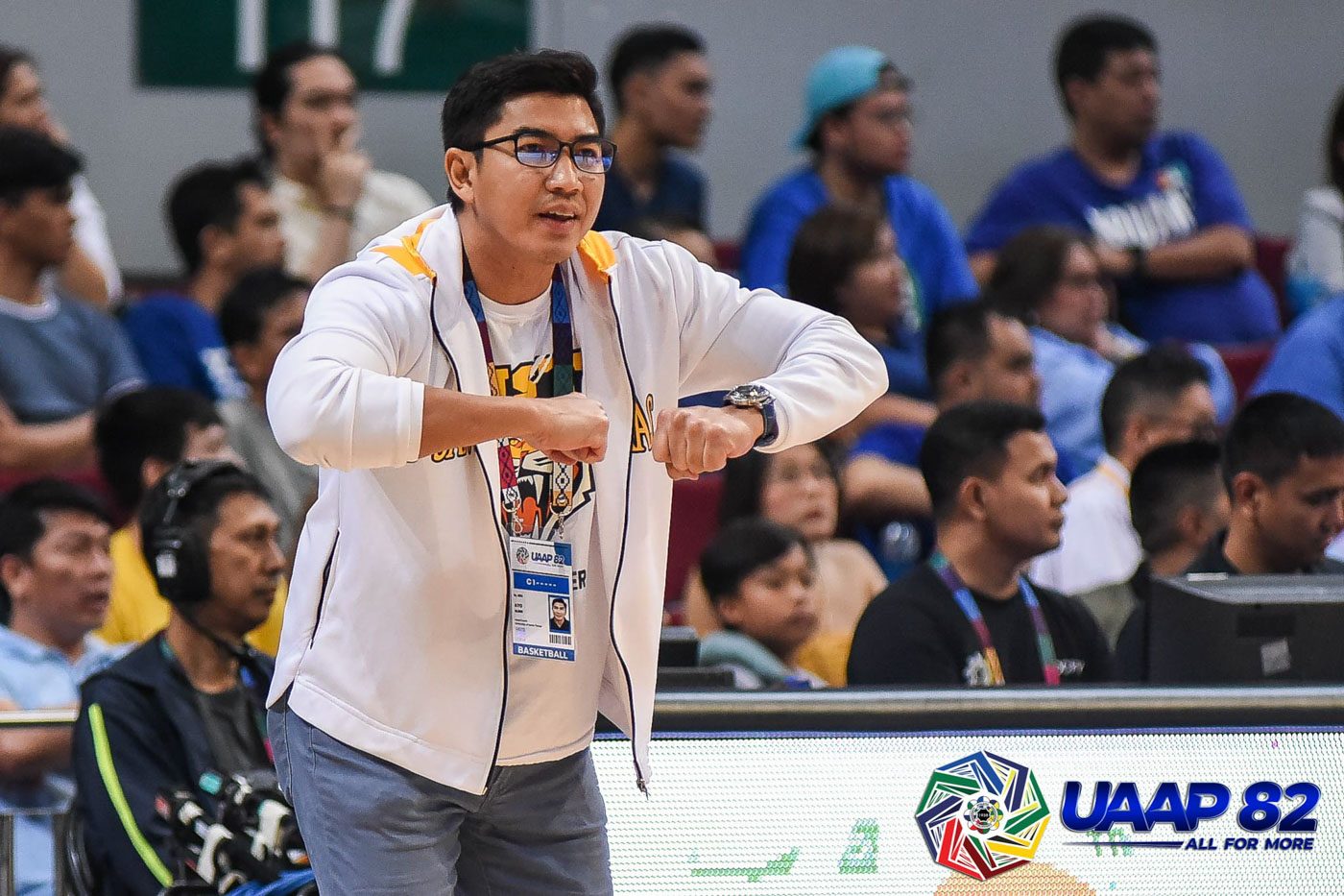 CRUCIAL. The loss bunches coach Aldin Ayo’s Tigers in the middle of the pack where 5 teams – behind leaders Ateneo and UP – remain within striking distance of the top 4. Photo release   