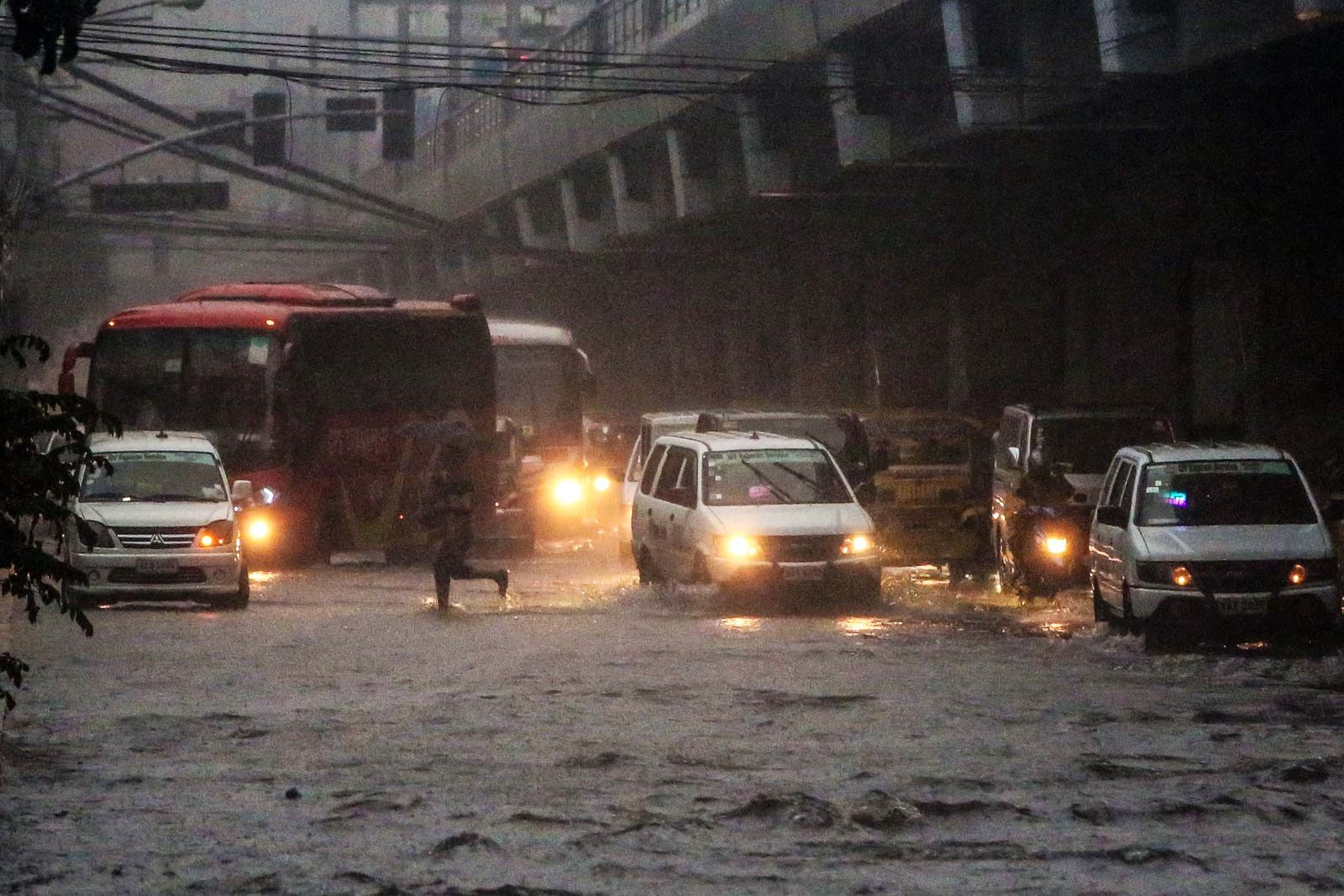 LOOK: Heavy rain floods areas in Metro Manila on Friday, August 2