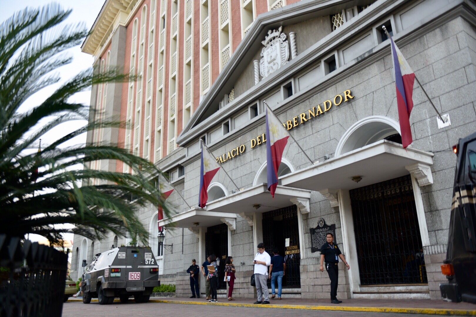 POLL BODY HEADQUARTERS. The Commission on Elections (Comelec) office at the Palacio del Gobernador in Intramuros, Manila. Photo by LeAnne Jazul/Rappler 