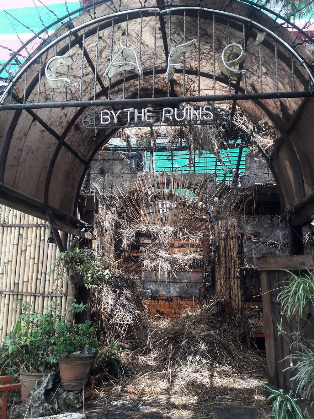 IN PHOTOS: Cafe by the Ruins before and after the fire