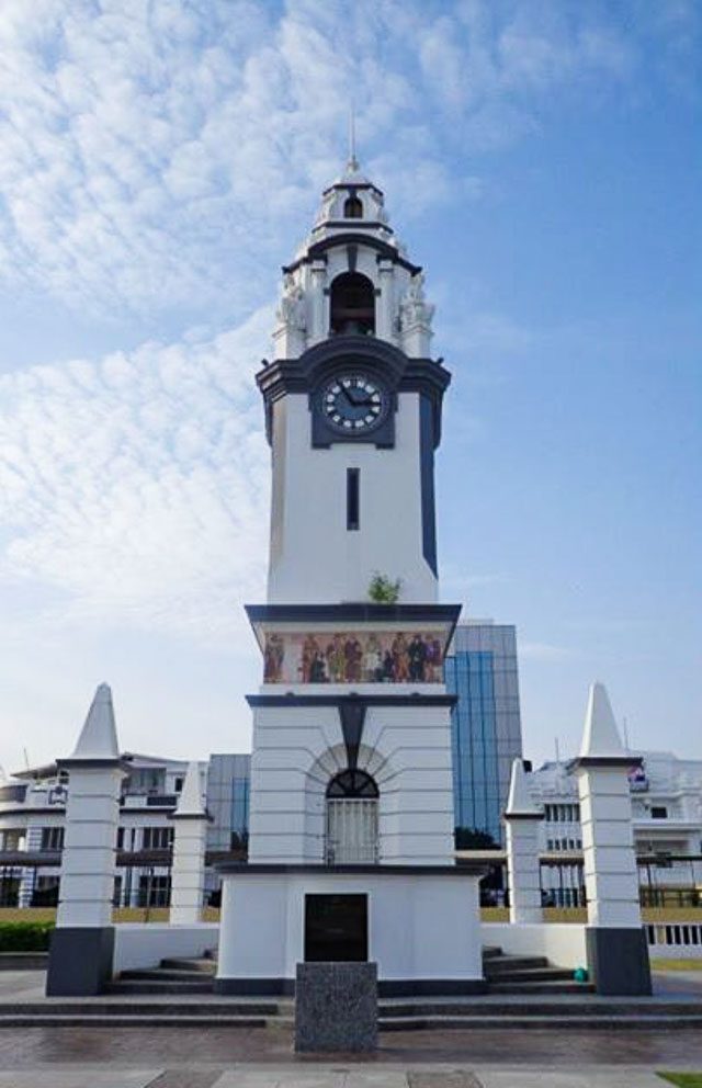 CLOCKTOWER. Ipoh shows remnants of its past as a British colony with the different structures that still stand today 