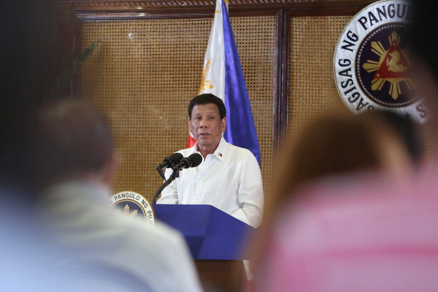 Duterte slightly hurt in motorcycle mishap