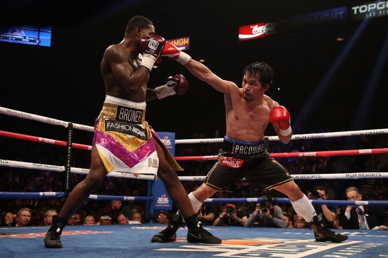 Lawmakers hail 40-year-old Pacquiao for defeating younger Broner