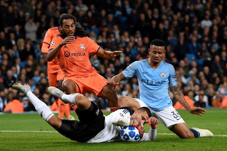Lyon stuns favorite Manchester City
