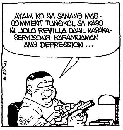 #PugadBaboy: Depressed? Or stupid? punchline 3