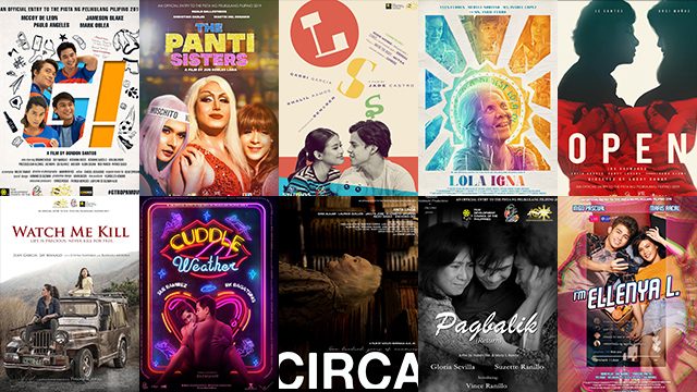 LOOK: Pista ng Pelikulang Pilipino reveals final 10 movies in the festival