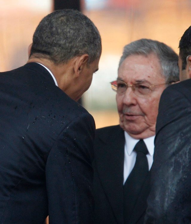 Obama and Castro to break Cold War ice in person