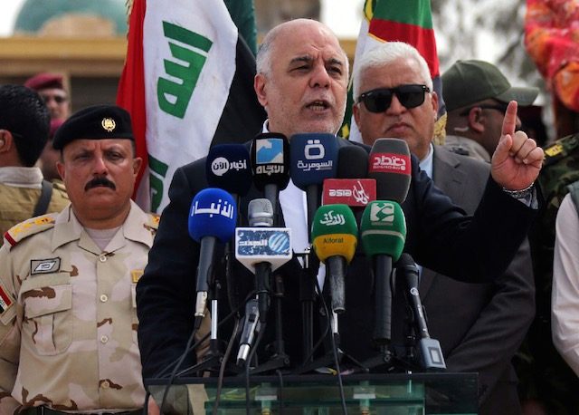 Iraq PM says ‘next battle’ is retaking Anbar