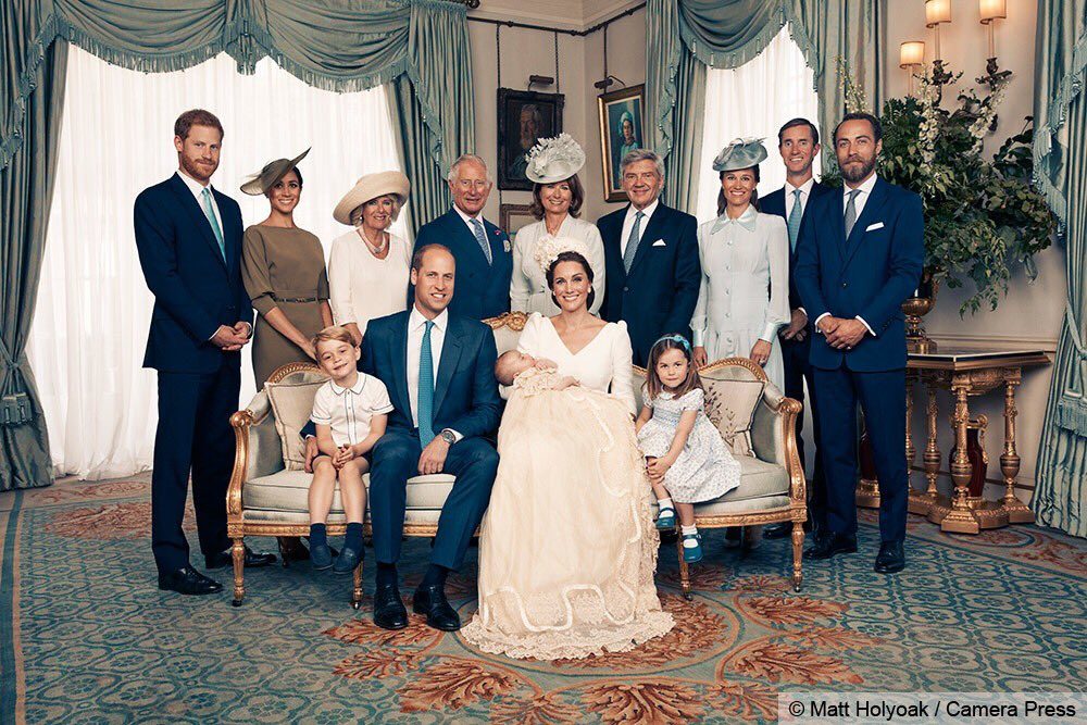 LOOK: Prince Louis’ official christening photos