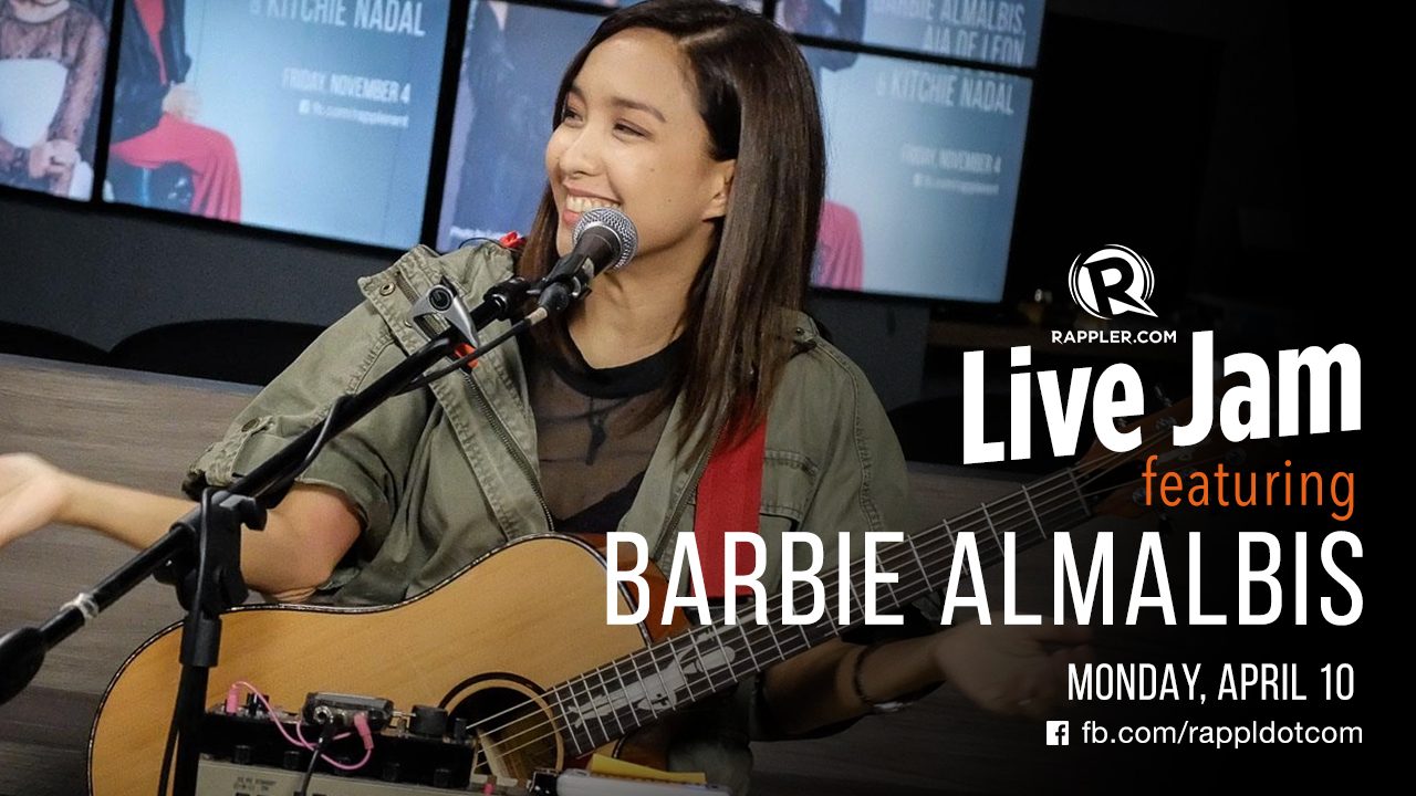 [WATCH] Rappler Live Jam: Barbie Almalbis