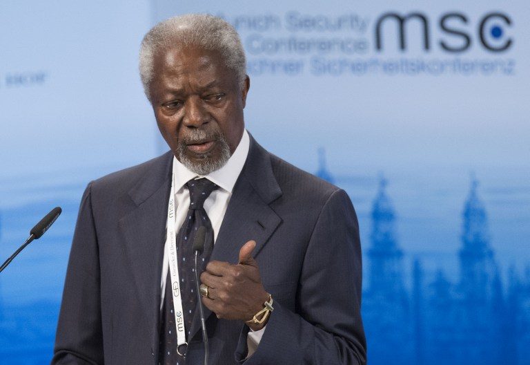 PH mourns death of Kofi Annan, ‘champion of humanity’
