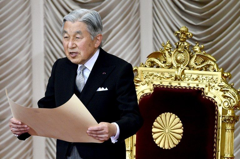 Japan emperor abdication set for March 2019 – report