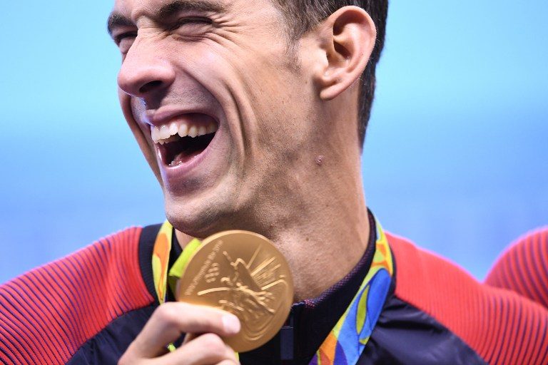 Phelps’ Olympic career of gold, anger and contentment