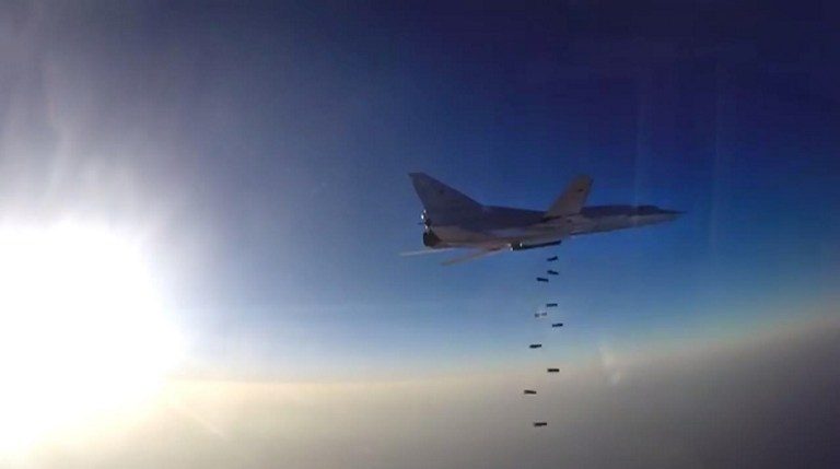 Russia launches first Syria raids from Iran base