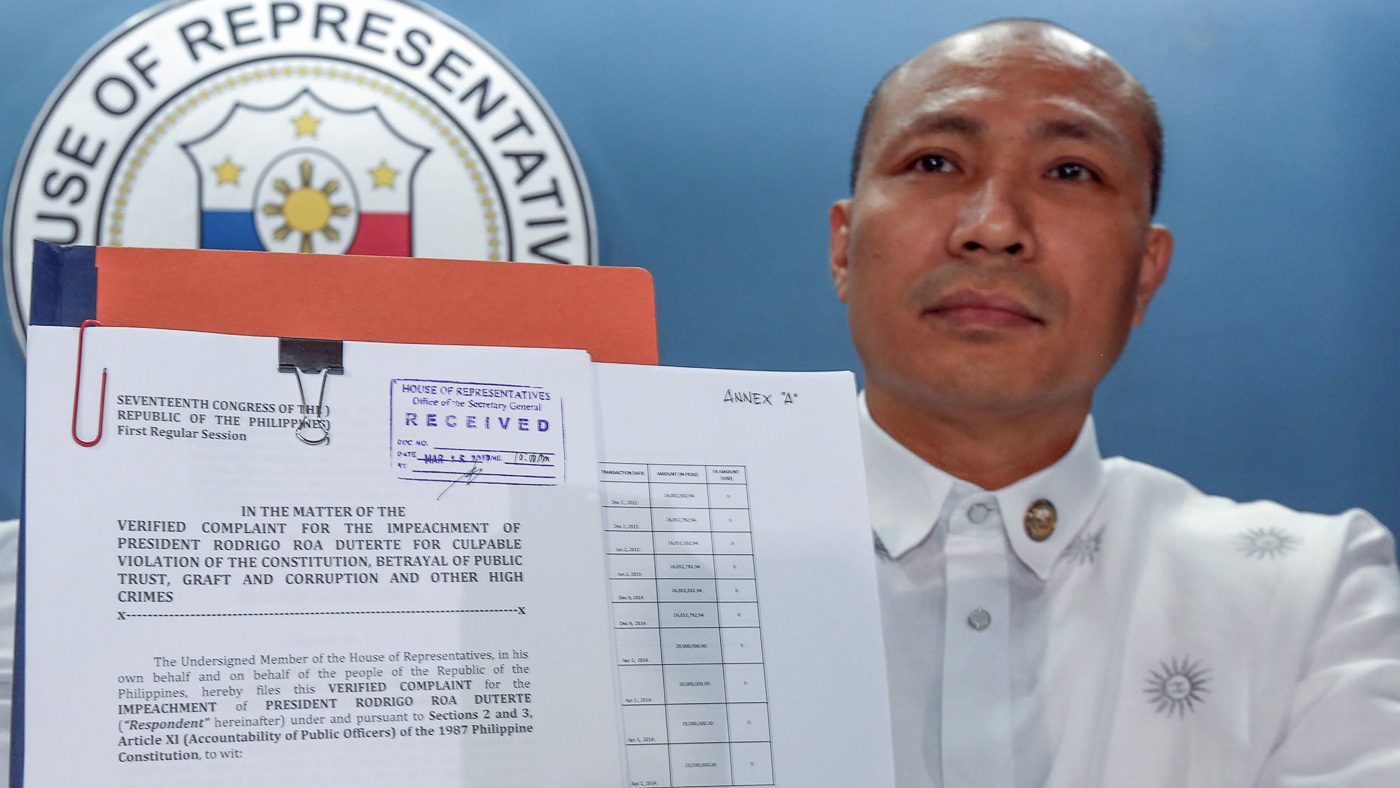 Gary Alejano, mutineer and ex-Marine, leads impeach bid vs Duterte