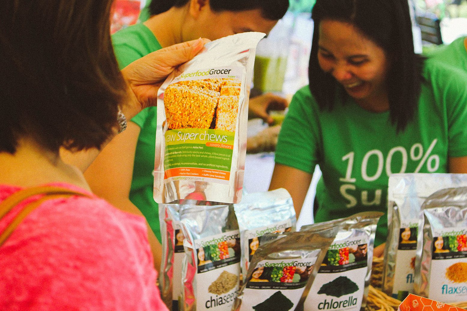 HELPING PEOPLE. “When we started The Superfood Grocer, setting up a business was interestingly not our primary objective. Rather, we saw a genuine need that was close to us and we passionately wanted to address this and reach (and hopefully help) as many people as we can,” Carmela Cancio says  